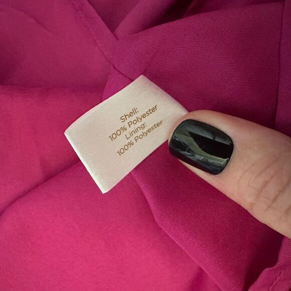 Decree Flowy Romper Magenta Fushia - Picture 6 of 8